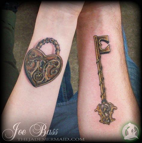 I liked how it has more than one key, it was a nice little twist on the usual key to my heart thing. Key to my heart tattoos | Hearts & Keys | Pinterest