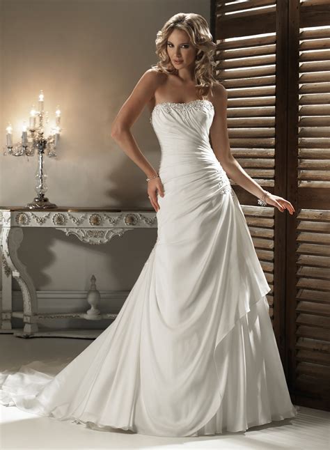 21 Gorgeous A Line Wedding Dresses Ideas The Wow Style