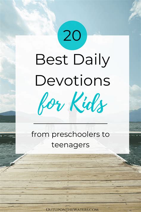 20 Best Daily Devotions For Kids By Age And Stage Out Upon The Waters