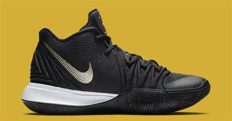 Nike kyrie 5 black pink $79.00. Nike Kyrie 5 "Black & Gold" Inspired By 2016 NBA Finals ...