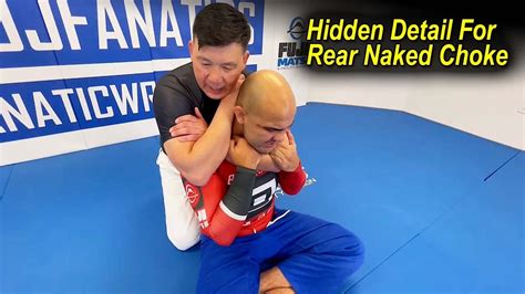 Learn A Hidden Detail From The Rear Naked Choke By Henry Akins YouTube