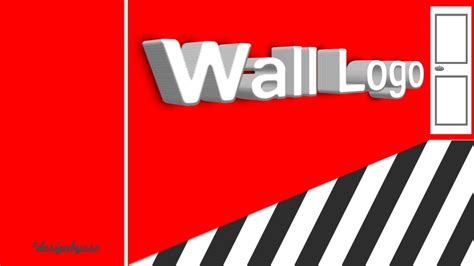 Wall Logo Design Tutorial Youtube