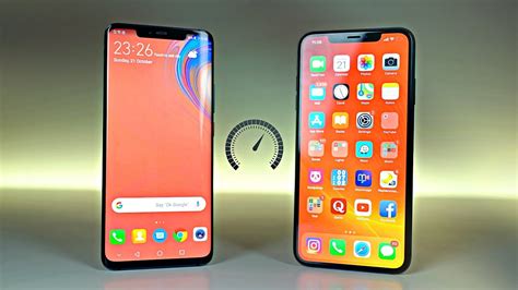 Huawei has revealed two phones: Huawei Mate 20 Pro vs iPhone XS Max - Speed Test! - YouTube