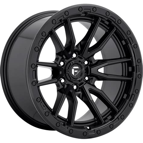 Fuel Offroad Rebel 6 Matte Black Wheel Range Modkingz Australia