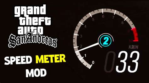 Gta San Andreas Speed Meter Mod Hindi Urdu Gaming