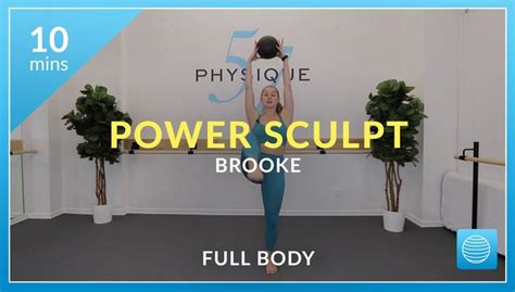 power sculpt full body balance ball with brooke
