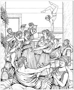 Free free printable greek goddess coloring pages download from ancient greece coloring pages, image source: Ancient Greece - Coloring Pages for Adults