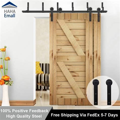 Check spelling or type a new query. Bypass Modern Sliding Barn Door Hardware Double Doors ...
