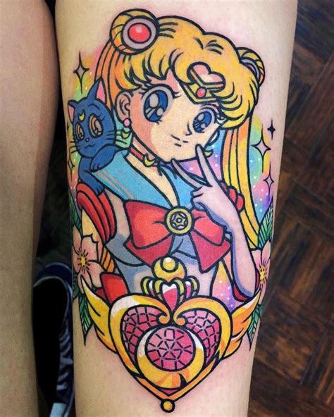 28 Cool Sailor Moon Tattoo Designs With Meanings Body Art Guru