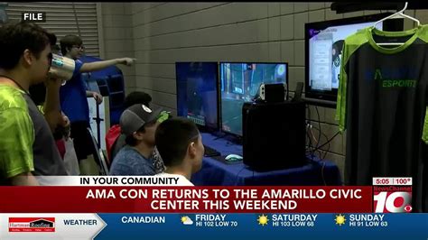 Video Ama Con 2023 Taking Place This Weekend At Amarillo Civic Center