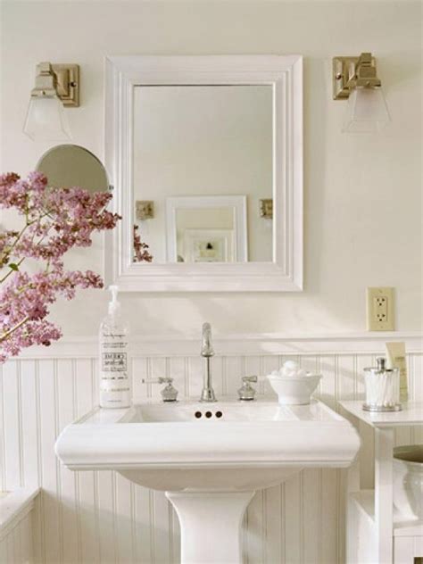 We are making progress on the remodeling of our new (old) house! Cottage Bathroom~Inspirations - FRENCH COUNTRY COTTAGE