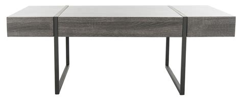 Safavieh Jacob Rectangular Glass Leg Modern Coffee Table