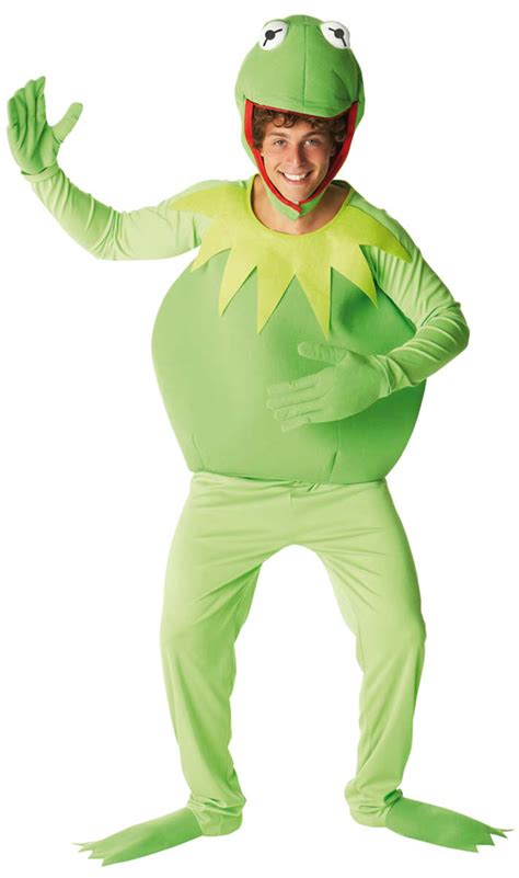 Déguisement Kermit La Grenouille Adulte Costume Sous Licence Muppet