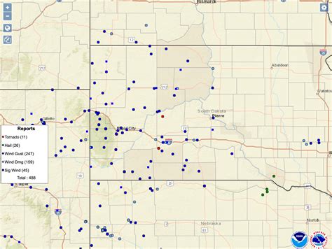 However, the outlooks didn't highlight the potential for destructive winds farther south in colorado until the morning that the derecho formed. June 6-7, 2020 Storm Summary