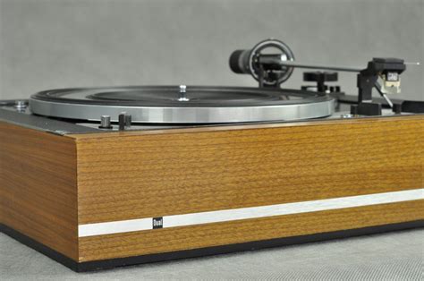 Turntable Dual 1218 In The Original Plinth Walnut Made In The 70s