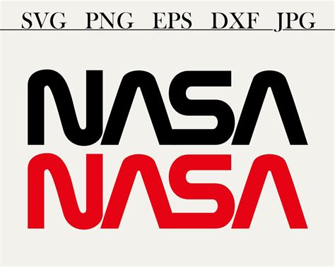 Nasa Logo Svg Nasa Svg Logo Svg Files Silhouette Nasa Logos Cut Files