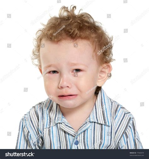 Unhappy Little Boy Portrait Stock Photo 77969479 Shutterstock