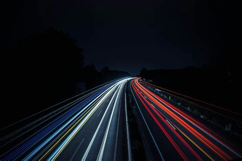 Time Lapse Photography Of Vehicles On Highway · Free Stock Photo