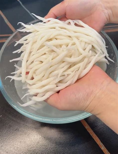 Homemade Silver Noodles 銀針粉 With Only 2 Ingredients Kitchen Mis