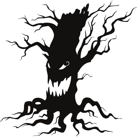 The Halloween Tree Wall Decal Clip Art Halloween Tree Png File Png