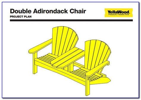 Printable Adirondack Chair Plans Pdf Customize And Print