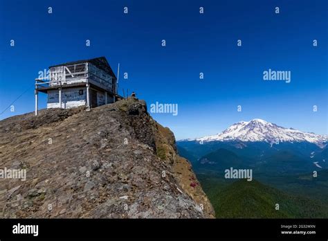 High Rock Lookout With Its Commanding View Of Mount Rainier Ford