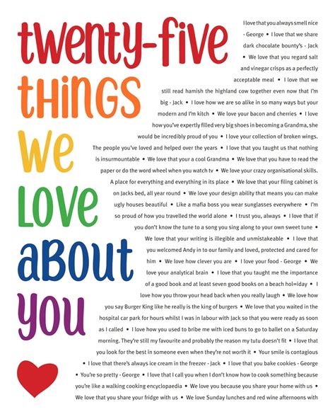 90 Things We Love About You 90th Birthday T For Uncle Etsy