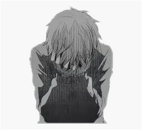 We have a massive amount of hd images that will make your computer or smartphone look absolutely fresh. Transparent Depression Clipart - Sad Anime Boy Png , Free ...
