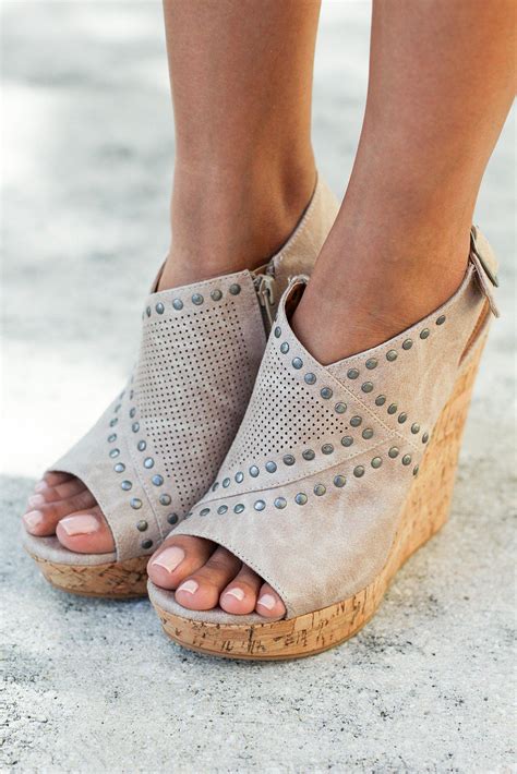 Sinni Cream Wedges | Cute Wedges | Online Boutiques - Saved by the Dress