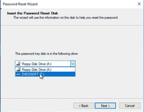 Create Windows Server 2019 Password Reset Disk With Usb
