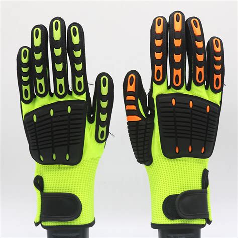 Safety Work Cut Resistant Safety Gloves Heavy Duty Mechanic Gloves Tpr