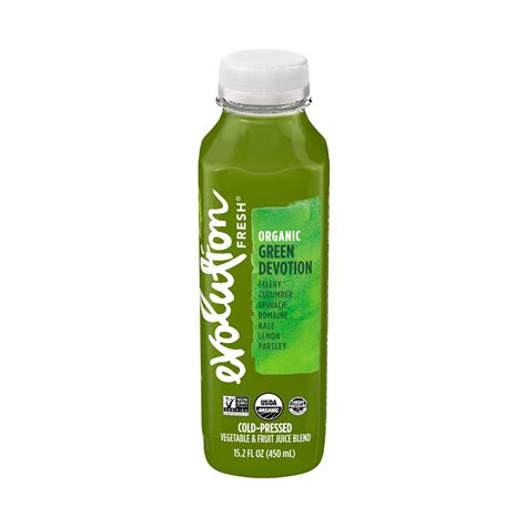 Evolution Fresh Organic Cold Pressed Green Devotion Juice 152 Fl Oz