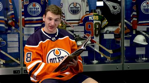 Edmonton Oilers Zach Hyman Reads The Book He Wrote The Magicians