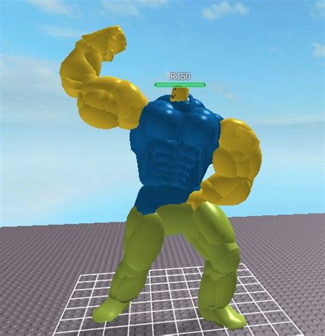 Roblox Noob With Muscles How Do U Get Free Robux On Roblox On Ipad