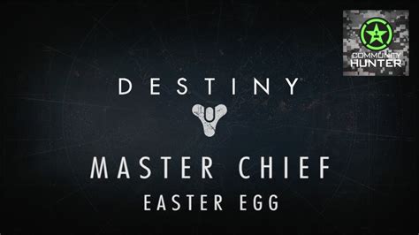 Destiny Master Chief Easter Egg Youtube