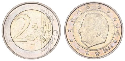 Belgien 2 Euro Kursmünze 2004 Prägefrisch Unc Ma Shops