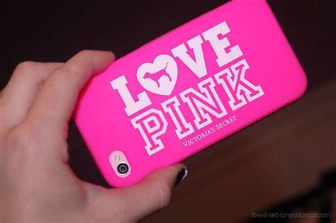 Victoria Secret Love Pink Iphone Phone Case Pink Phone Cases
