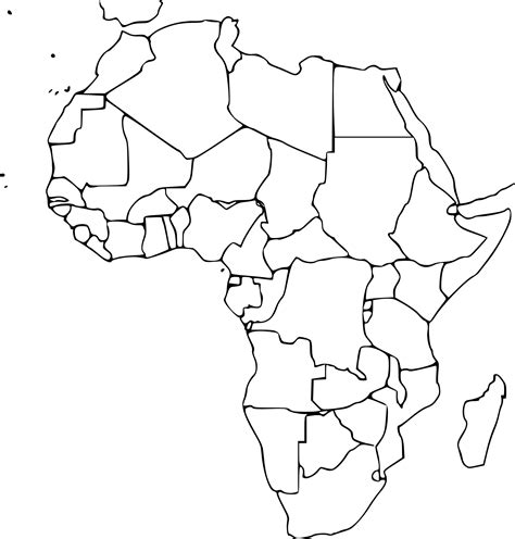 Carte De L Afrique Vierge à Imprimer Carte De Toulouse