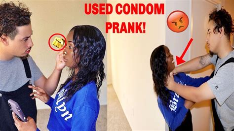USED CONDOM PRANK ON BabeFRIEND HE BROKE UP WITH ME YouTube