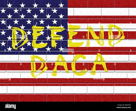 Daca Kids Dreamer Legislation Flag For Us Immigration Passport For