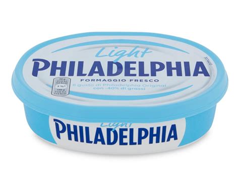 Philadelphia Light Cream Cheese Nutrition Label