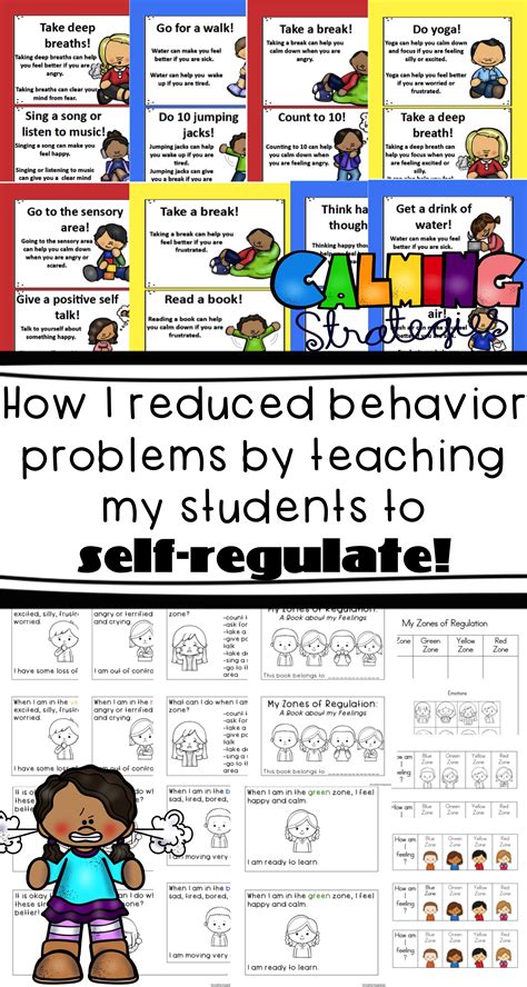 Use These Activities And Strategies To Help Your Students Self Regulate