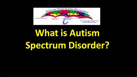 Autism spectrum disorder (asd) refers to a neurodevelopment disorder that is characterized by difficulties with social communication and social interaction and restricted and repetitive patterns in behaviors, interests, and activities. autism spectrum disorder. What is it! - YouTube