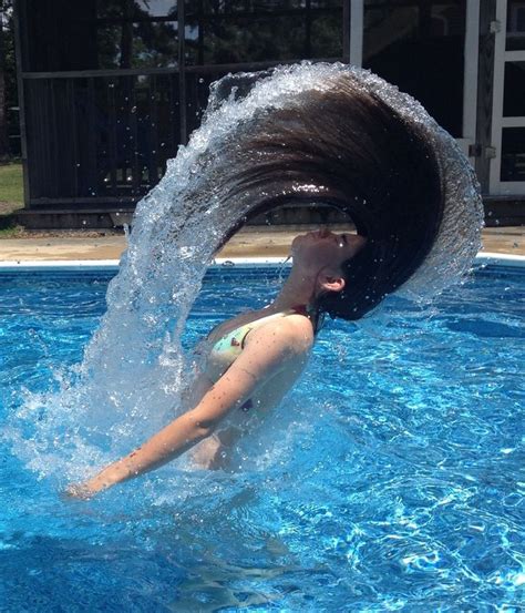 Water Hair Flip