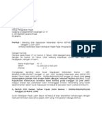 Contoh surat balasan untuk kantor pajak. Contoh Surat Gugatan Pajak