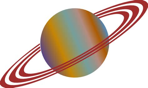 Moon planet universe, nine planets, nine planets illustration. Planet With Rings Clip Art at Clker.com - vector clip art ...