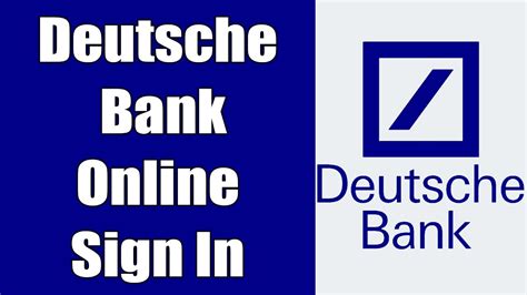 Deutsche Bank Online Banking Login 2021 Deutsche Bank Online Account