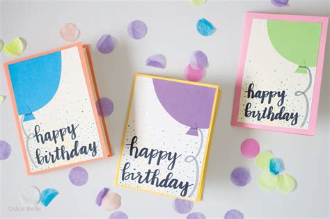 30 Easy Homemade Birthday Card Ideas Blog Homemade