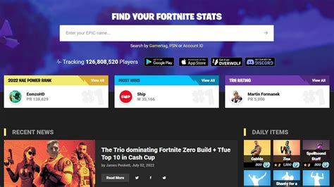 how to use fortnite tracker to check your stats k d and more