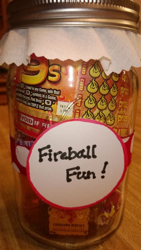 Cookbooks — who couldn't use. Fireball Fun Jar - Yankee Swap | Fun Gift Ideas ...